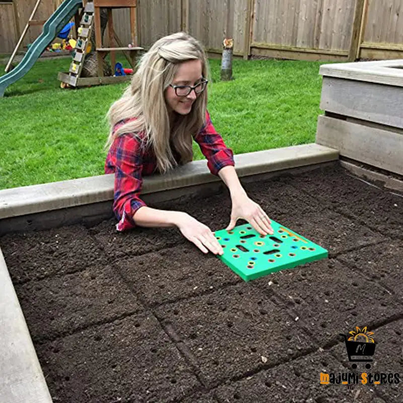 Square Seeding Templates for Year-Round Gardening