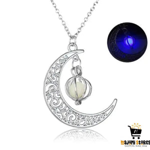 Glowing Moon Stone Necklace