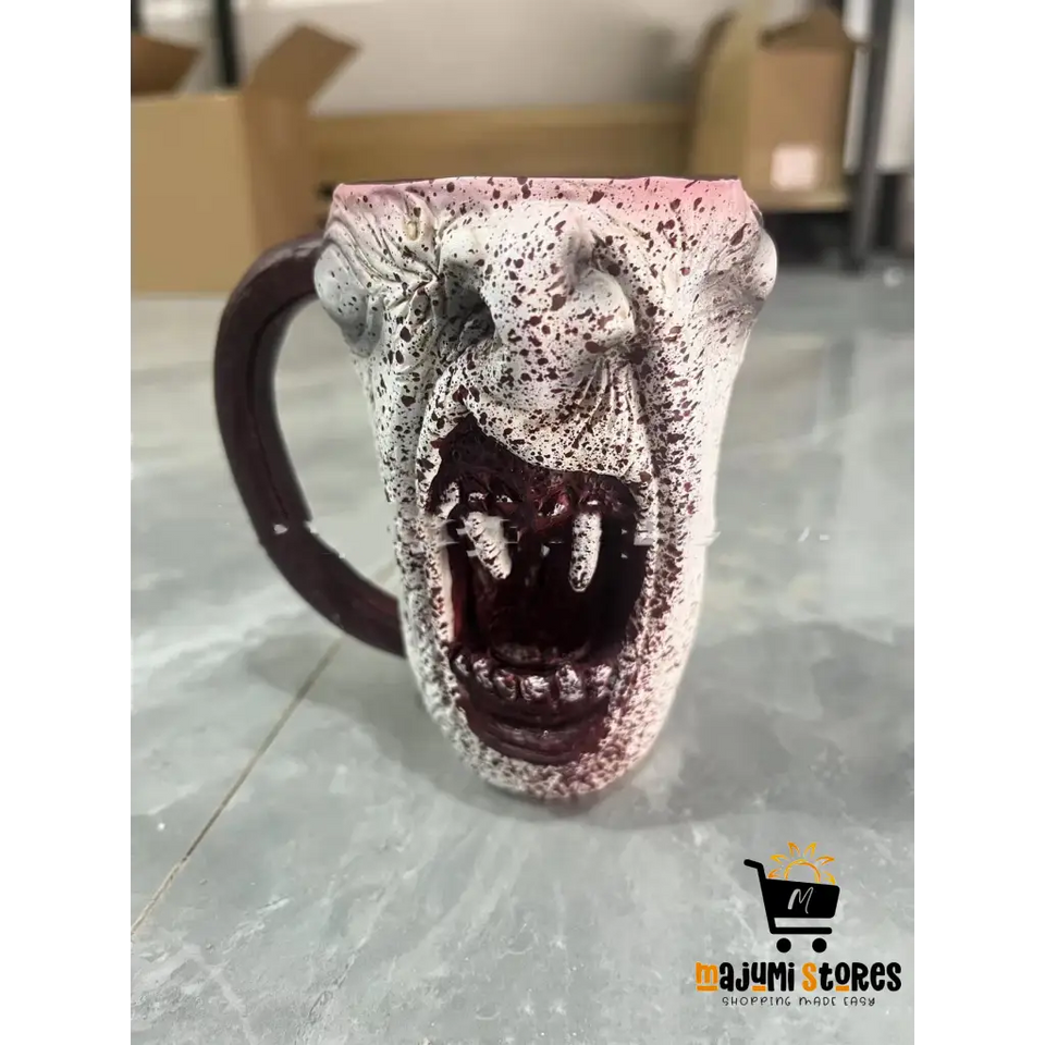 Handmade Gothic Vampire Mug