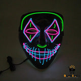 LED Glowing Halloween Mask