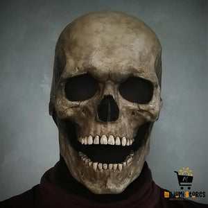 Movable Mouth Skull Mask