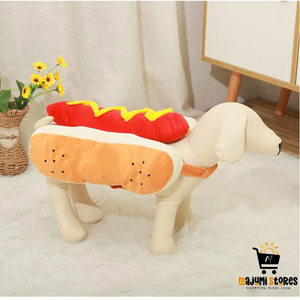 Funny Hot Dog Design Pet Costume