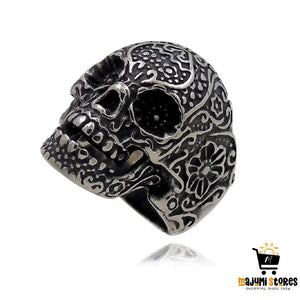 Hip Hop Skull Personality Ring