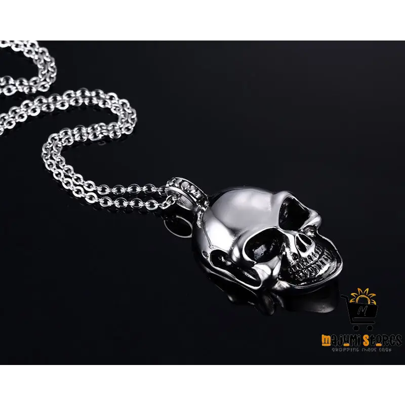 Cool Skull Titanium Steel Necklace