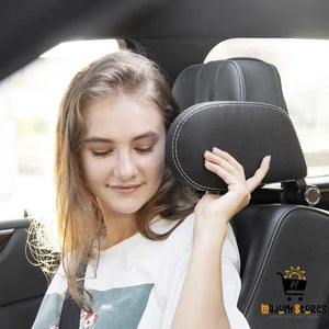 Car Headrest Pillow - Adjustable Side Sleep Support for