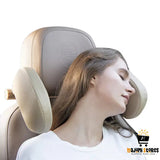 Car Headrest Pillow - Adjustable Side Sleep Support for