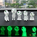 Mini Luminous Alien Doll Car Ornament