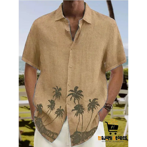 Beach Casual Short Sleeve Men’s Fashion Trend