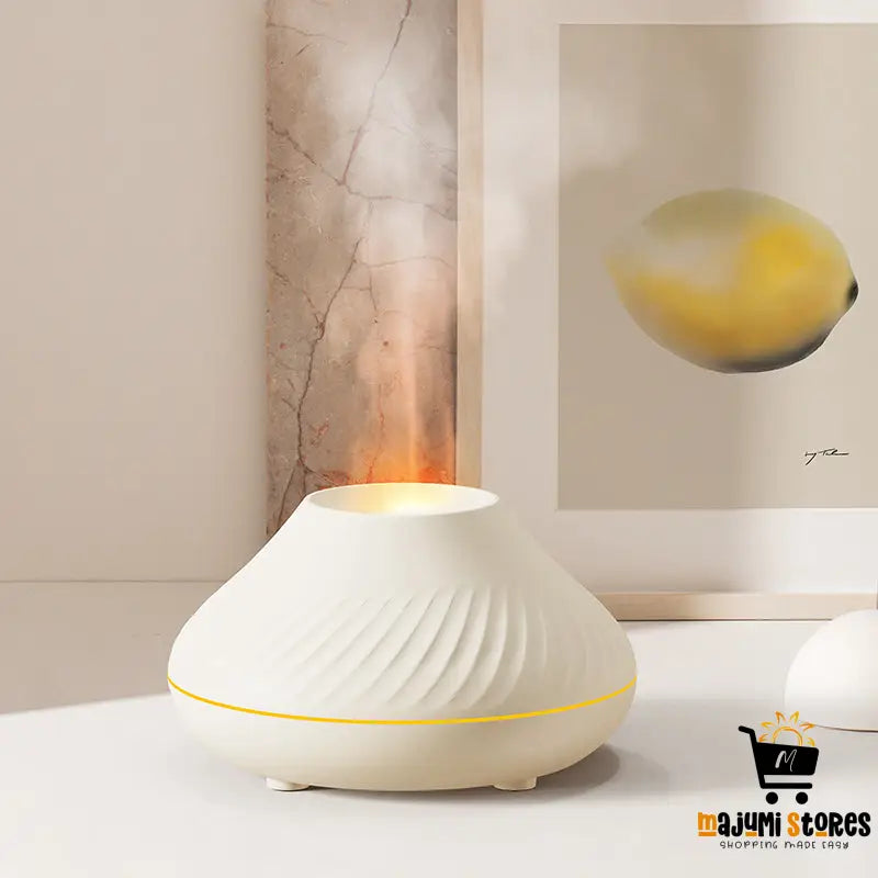 RGB Flame Humidifier Aroma Diffuser