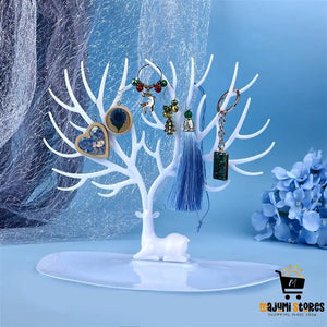 Jewelry Display Stand with Deer Design