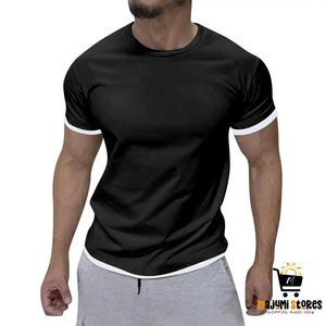 Sports Men’s T-shirt for Muscle Fitness