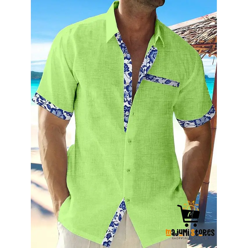 Casual Seaside Vacation Shirt