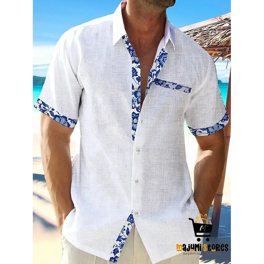 Casual Seaside Vacation Shirt