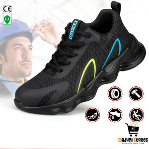 Steel Toe Work Safety Shoes for Men