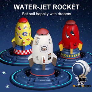 Outdoor Rocket Water Pressure Sprinkler Toy