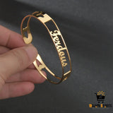Personalized Stainless Steel Name Bracelet