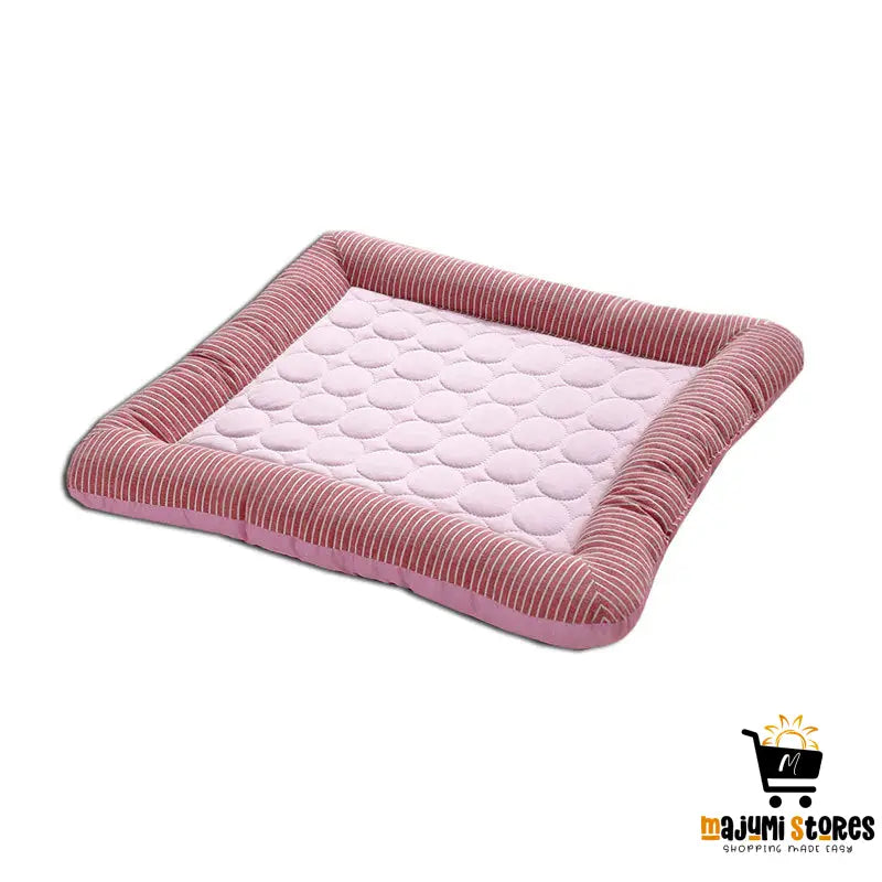 Cooling Pad Bed for Pets with Ice Silk Material