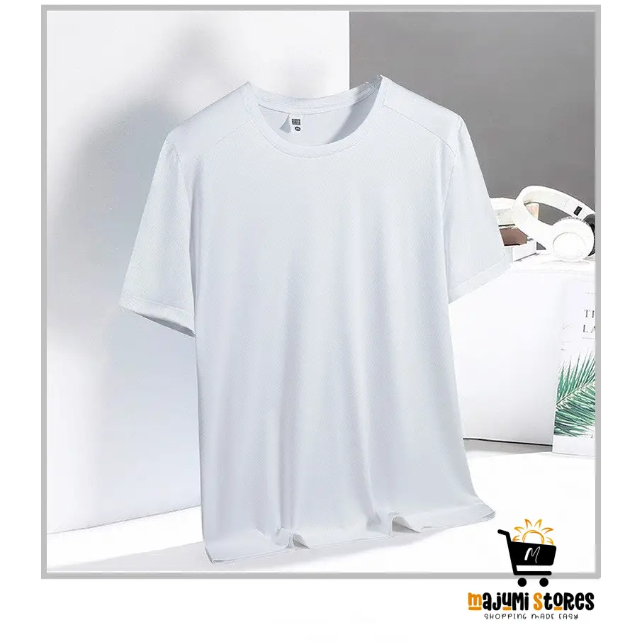 Men’s Summer Ice Silk Mosquito Prevention T-shirt