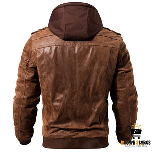 Slim Fit Motorcycle Leather Jacket