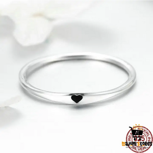 Sterling Silver Round Circle Ring