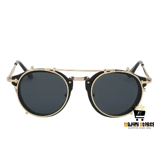 Vintage Flat Mirror Sunglasses