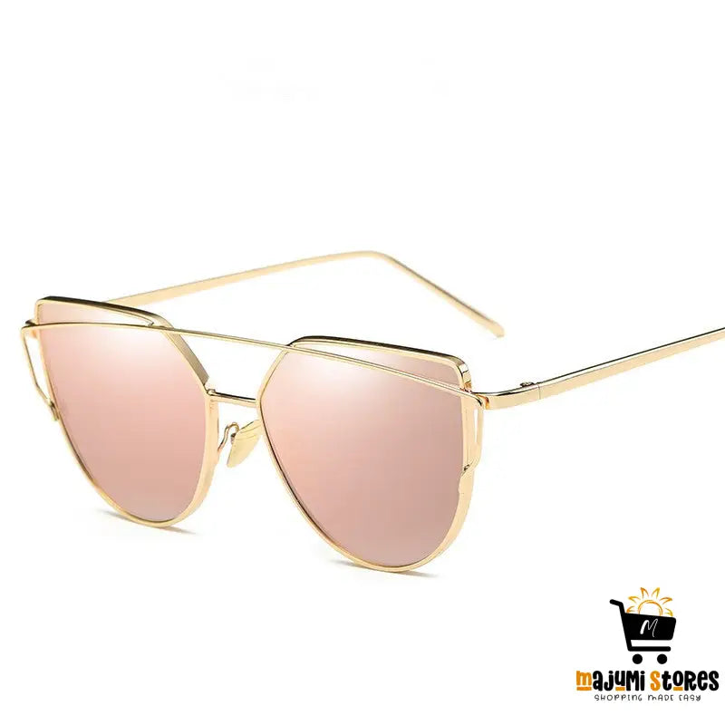 Vintage Gold Sunglasses