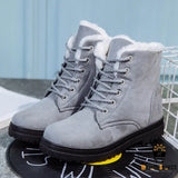 Winter Flat Snow Boots