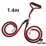 Double-Ended Dog Traction Rope with One-Plus-Two Leash